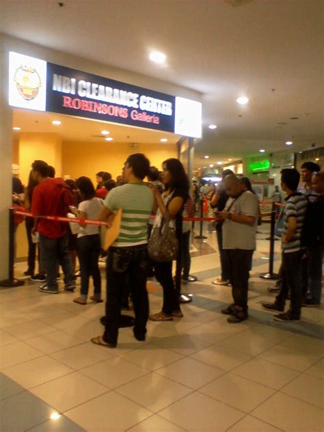 NBI Clearance (step by step process) @ Robinsons Galleria.